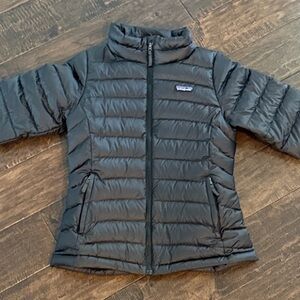 Patagonia Kids L (12) Black Puffer Jacket